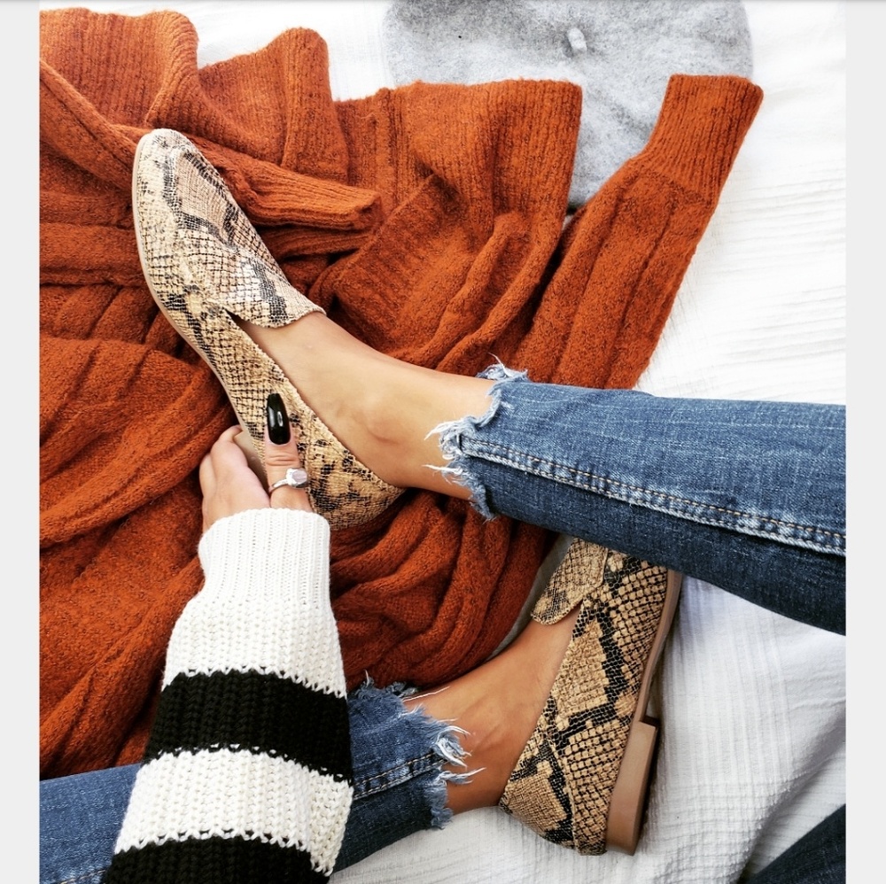 🚨LAST//Fall Favorite Collection//Snake print Flat - Picture 3 of 8